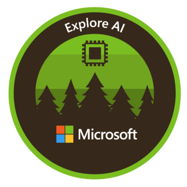 Microsoft AI Explorer Badge